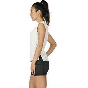 Icyzone Yoga Activewear Workout Tank Top Beige Sm